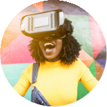 Imagen de chica con VR